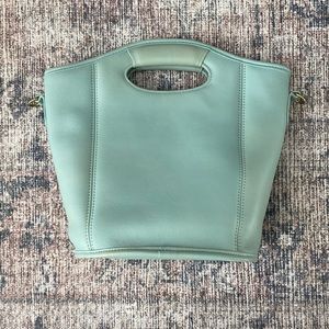 Vintage Coach 9993 Mini Shopper in Seafoam Green